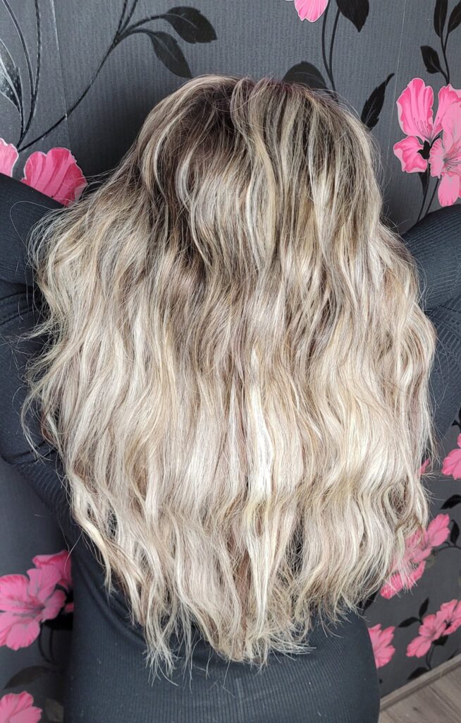 Beaded weft
